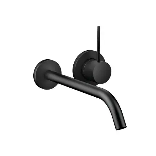 Dornbracht-META-Waschtisch-Wand-Einhandbatterie-Ausladung 250mm-schwarz matt, 36861662-33, Artikel in Kategorie
